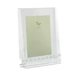 Best reviews of 💯 Tizo Glass Frame With Pyramid Studs, 5" X 7" Clear ❤️