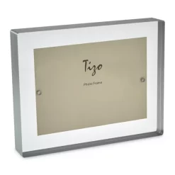 Flash Sale ✨ Tizo Lucite Bordered Frame Collection Silver ⭐ -Outlet Frame Store unnamed file 1105