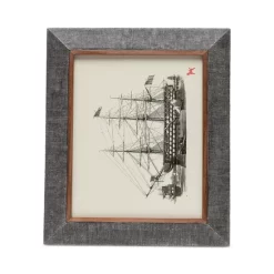 Promo 💯 Pigeon & Poodle Dorchester Frame, 8" X 10" Gray 💯