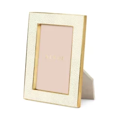 Best Pirce 😉 AERIN Classic Shagreen Frame, 4" X 6" Blush 🤩