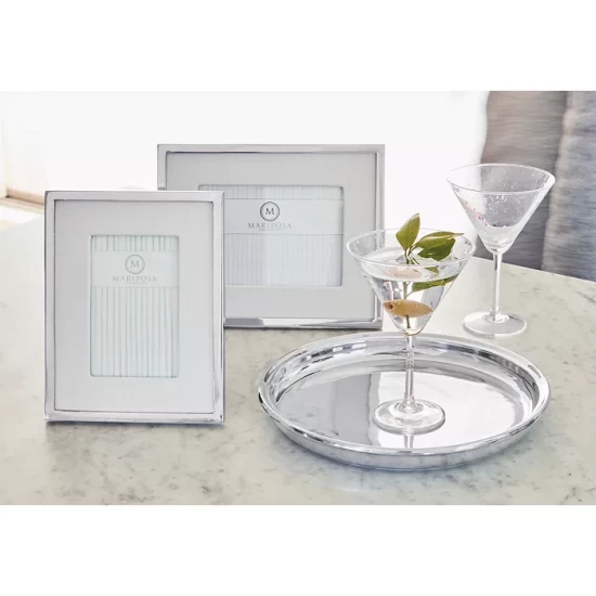 Best deal ๐คฉ Mariposa Leather With Metal Border Frame, 5" X 7" Black ๐ 5 Best deal ๐คฉ Mariposa Leather With Metal Border Frame, 5" X 7" Black ๐ - Image 5