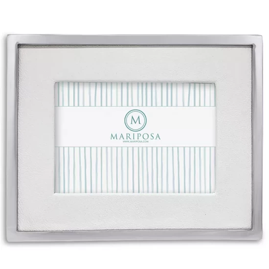 Best deal ๐คฉ Mariposa Leather With Metal Border Frame, 5" X 7" Black ๐ 8 Best deal ๐คฉ Mariposa Leather With Metal Border Frame, 5" X 7" Black ๐ - Image 8