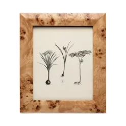 Cheap 💯 Pigeon & Poodle Narvik Dark Brown Burl Frame, 10.5" X 13" 🤩