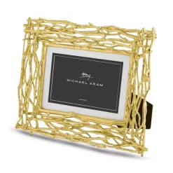 Best deal 🤩 Michael Aram Gold-Tone Twig Frame, 7" X 5" 🌟 -Outlet Frame Store unnamed file 1179
