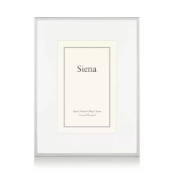 Top 10 💯 Siena Slim Matted Frame, 5" X 7" Silver 😀
