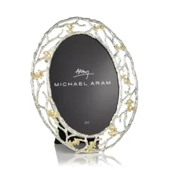 Flash Sale 😍 Michael Aram Butterfly Ginkgo Oval Luxe Frame - 150th Anniversary Exclusive Nickeltone/goldplate 😉