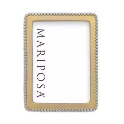 Best Sale 😉 Mariposa Beaded 5" X 7" Frame Gold 🥰 -Outlet Frame Store unnamed file 1287
