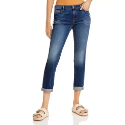 Brand new ✨ FRAME Le Garcon Mid Rise Distressed Slim Boyfriend 👖 Jeans In Azure 💯