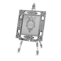 Best Sale ⭐ Olivia Riegel Deco Mirror Frame On Easel, 3.5" X 3.5" Silver 🤩