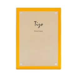 Outlet ✨ Tizo Lucite Frame, 4" X 6" Clear/orange 😍