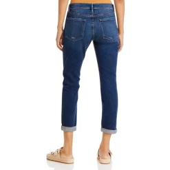 Brand new ✨ FRAME Le Garcon Mid Rise Distressed Slim Boyfriend 👖 Jeans In Azure 💯 -Outlet Frame Store unnamed file 132