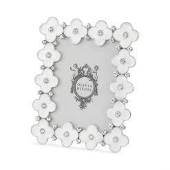 Top 10 🔔 Olivia Riegel Enamel Clover 2.5" X 3.5" Frame White ✨