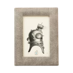 Buy 😀 Pigeon & Poodle Kemi Jute Frame, 6" X 8" Light Gray ⌛ -Outlet Frame Store unnamed file 1340