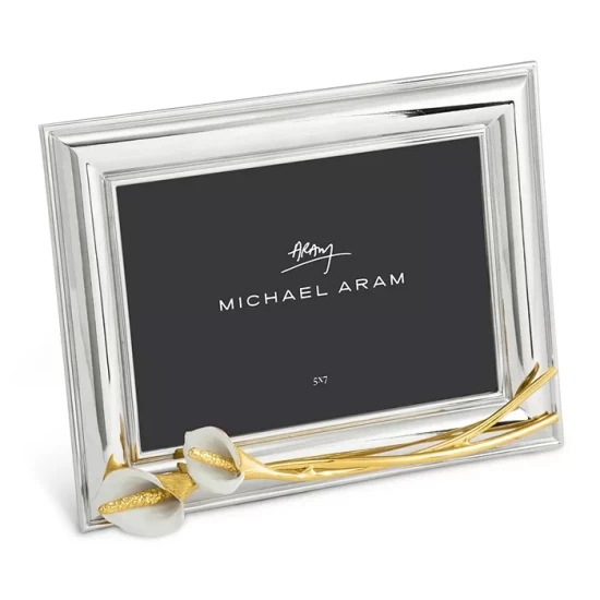 Promo ๐ Michael Aram Calla Lily Frame, 5" X 7" Silver ๐ 3 Promo ๐ Michael Aram Calla Lily Frame, 5" X 7" Silver ๐ - Image 3