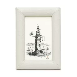 Best Sale 😉 Pigeon & Poodle Eton Leather Frame, 4" X 6" Dusty Rose 🛒