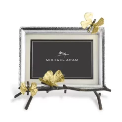 Cheapest 💯 Michael Aram Butterfly Ginkgo Easel Frame Silver/gold 😉