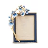 Buy 🤩 Jay Strongwater Kelsey Orchid Frame, 3" X 4" Delft Garden 🔥