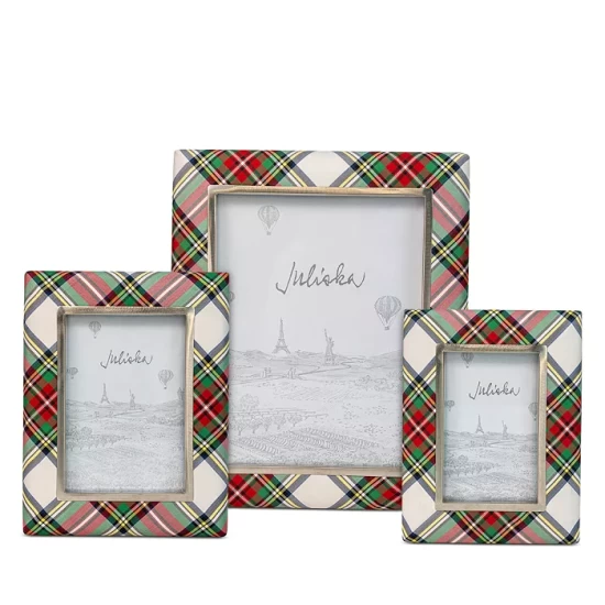 Cheap ❤️ Juliska Stewart Tartan Frame, 8" X 10" Medium Green ❤️ 5 Cheap ❤️ Juliska Stewart Tartan Frame, 8" X 10" Medium Green ❤️ - Image 5