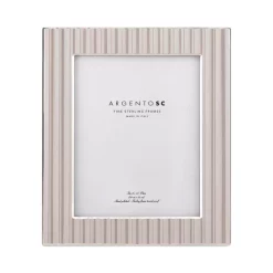 Best Sale 🎁 Argento SC Fluted Sterling Silver Picture Frame, 8" X 10" ⌛