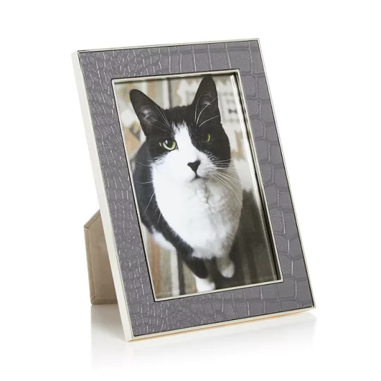 Cheapest ๐ฅ Addison Ross Faux Croc Picture Frame, 5" X 7" Black โค๏ธ 2 Cheapest ๐ฅ Addison Ross Faux Croc Picture Frame, 5" X 7" Black โค๏ธ - Image 2