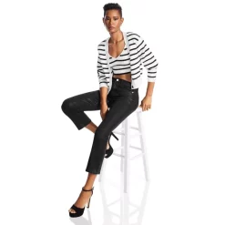 Best reviews of 👍 FRAME Le High Rise Straight 🧥 Coated 👖 Jeans In Noir - 150th Anniversary Exclusive Noir 🧥 Coated ✔️ -Outlet Frame Store unnamed file 156