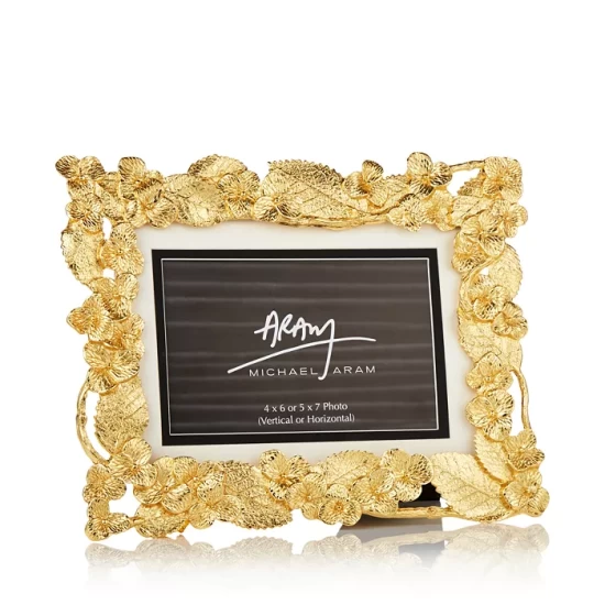 Best Sale π Michael Aram Hydrangea Frame, 5" X 7" Gold π 1 Best Sale π Michael Aram Hydrangea Frame, 5" X 7" Gold π