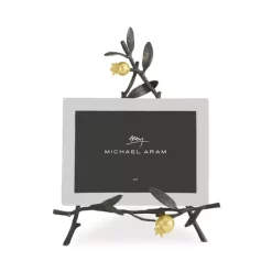 Best Pirce 😍 Michael Aram Pomegranate Easel Frame, 5" X 7" No Color ⌛