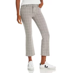 Best Pirce ๐คฉ FRAME Le Crop Mini Bootcut ๐ Jeans In Pine Plaid ๐คฉ
