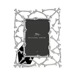 Promo ❤️ Michael Aram 🐕 Dog Bone Frame, 4" X 6" Silver 👏 -Outlet Frame Store unnamed file 1691
