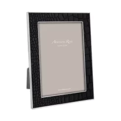 Cheap ๐ Addison Ross Faux Croc Picture Frame Collection Navy โญ