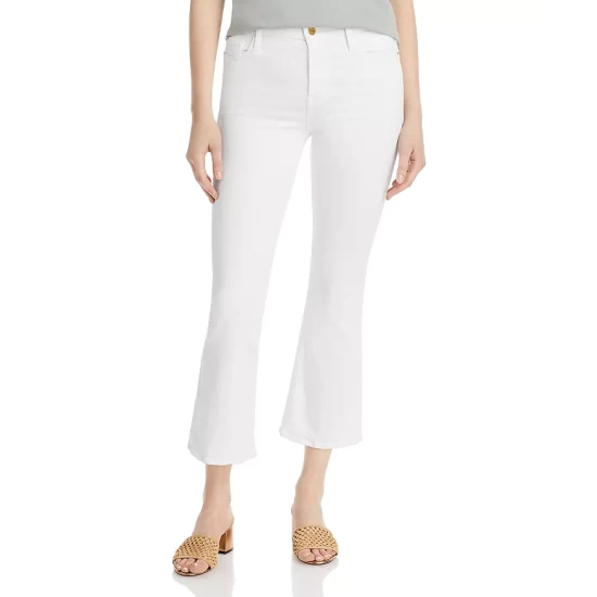 Coupon π― FRAME Le Crop Mini Boot π Jeans In Blanc π 5 Coupon π― FRAME Le Crop Mini Boot π Jeans In Blanc π - Image 5