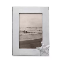 Hot Sale 🥰 Mariposa Starfish Frame, 4" X 6" Silver 🥰