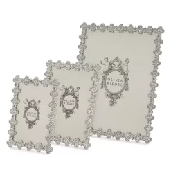 Buy 🛒 Olivia Riegel Pavé Clover 5" X 7" Frame Silver 💯 -Outlet Frame Store unnamed file 1747