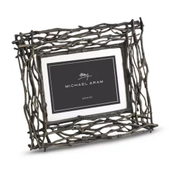 Deals 🧨 Michael Aram Oxidized Twig Frame, 7" X 5" Metal 🎁 -Outlet Frame Store unnamed file 1780