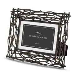 Deals 🧨 Michael Aram Oxidized Twig Frame, 7" X 5" Metal 🎁 -Outlet Frame Store unnamed file 1782