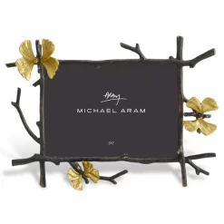 Brand new 😉 Michael Aram Butterfly Ginkgo 5 X 7" Frame Silver/gold ⌛