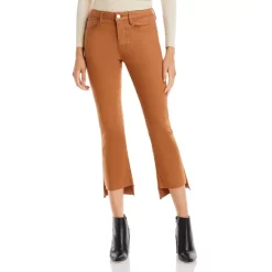 Coupon ❤️ FRAME Le Crop Mini Mid Rise Bootcut 👖 Jeans In Latte ⭐