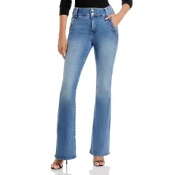 Best reviews of 😉 FRAME Double Detail High Rise Flared Hem 👖 Jeans In Merced 🧨