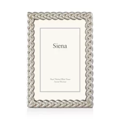Discount 🎉 Siena Tizo Silver Braid Frame, 8" X 10" No Color ❤️