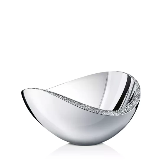 Outlet ๐ฅ Swarovski Minera Decorative Bowl, Medium Silver ๐ 1 Outlet ๐ฅ Swarovski Minera Decorative Bowl, Medium Silver ๐