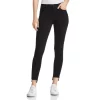 Best Pirce 🧨 FRAME Le Skinny De Jeanne Raw Stagger Mid Rise Cropped Skinny 👖 Jeans In Film Noir 👏