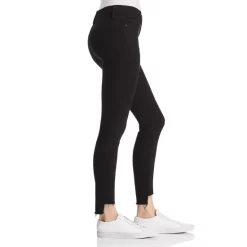 Best Pirce 🧨 FRAME Le Skinny De Jeanne Raw Stagger Mid Rise Cropped Skinny 👖 Jeans In Film Noir 👏 -Outlet Frame Store unnamed file 238