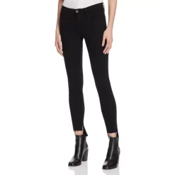 Best Pirce 🧨 FRAME Le Skinny De Jeanne Raw Stagger Mid Rise Cropped Skinny 👖 Jeans In Film Noir 👏 -Outlet Frame Store unnamed file 241