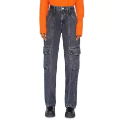 Wholesale 🥰 FRAME Utility High Rise Straight 👖 Jeans In Astray 🤩