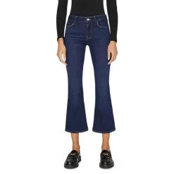 Best deal ๐ฅฐ FRAME Le Cropped Mini High Rise Bootcut ๐ Jeans In Parkway ๐งจ