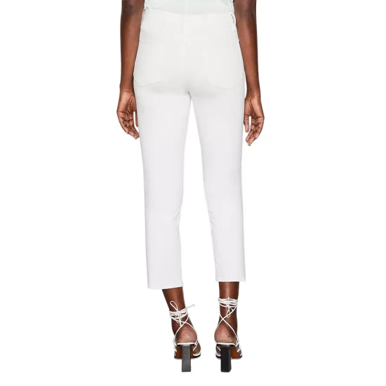 Best Sale 🥰 FRAME Le High High Rise Ankle Straight-Leg 👖 Jeans In Blanc 😍 2 Best Sale 🥰 FRAME Le High High Rise Ankle Straight-Leg 👖 Jeans In Blanc 😍 - Image 2