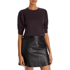 Cheap 🔔 FRAME Frankie Puff Sleeve Tee Americano 👏 -Outlet Frame Store unnamed file 3