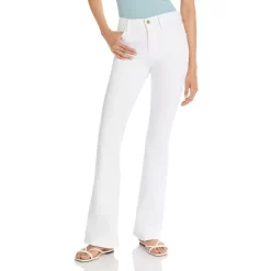 Top 10 🌟 FRAME Le High High Rise Flare 👖 Jeans In Blanc 💯