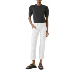 Discount 😍 FRAME Banded Hem Moto Pants Washed Aloe ⭐ -Outlet Frame Store unnamed file 330