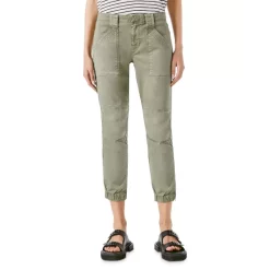 Discount 😍 FRAME Banded Hem Moto Pants Washed Aloe ⭐ -Outlet Frame Store unnamed file 333